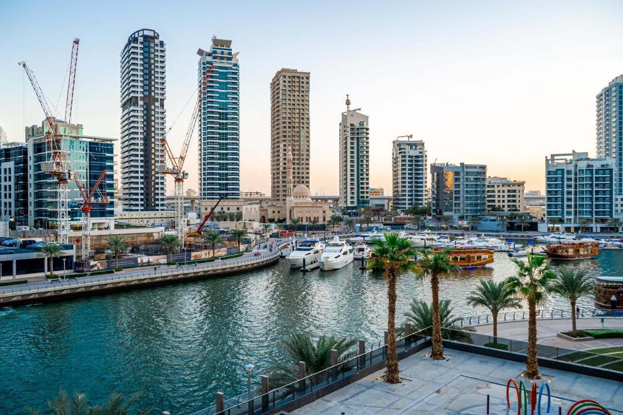 Higuests - Spacious Apt For 5 With Spectacular Marina Views Dubai Exterior foto